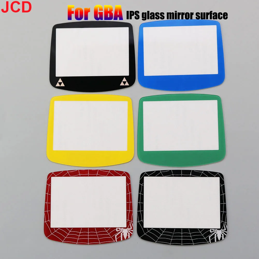 JCD 1pcs Glass Display Protector Lens For GBA IPS LCD V2 For GAMEBOY ADVANCE Screen Lens Protector Cover