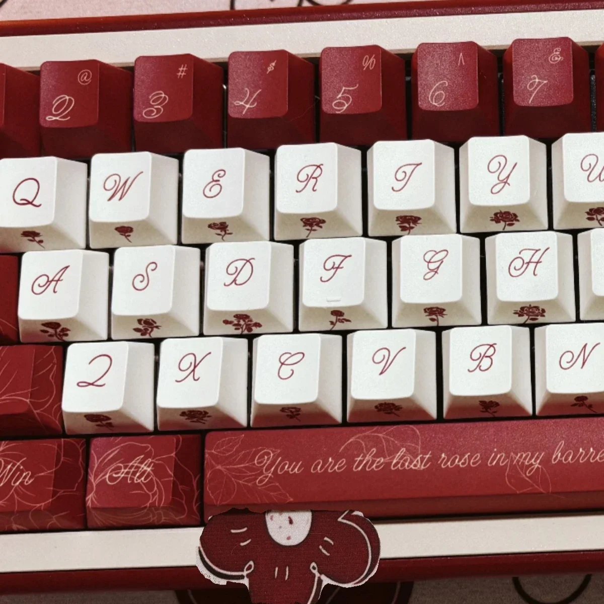 

Rose Coast Thickened 1.6-1 Original Height Keycaps