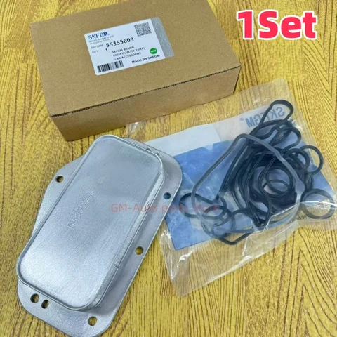 Масляный радиатор двигателя для Chevrolet Cruze Sonic Aveo Pontiac G3 Opel Astra Vectra Zafira 55355603 93186324 55353322 55353320 2724577