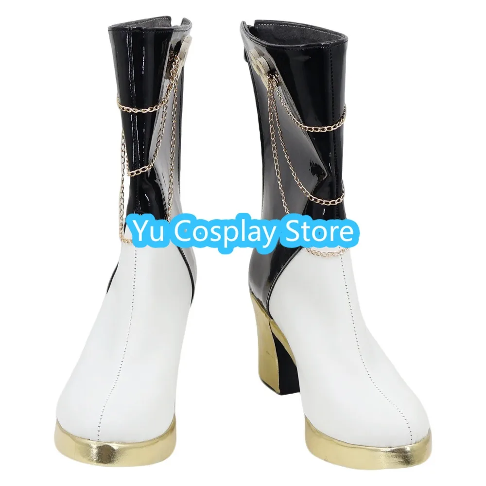 Mira Cosplay Shoes Huntress Girl Group Style Boots Custom Made For K-pop Dance Performance & Idol Stage Event Show