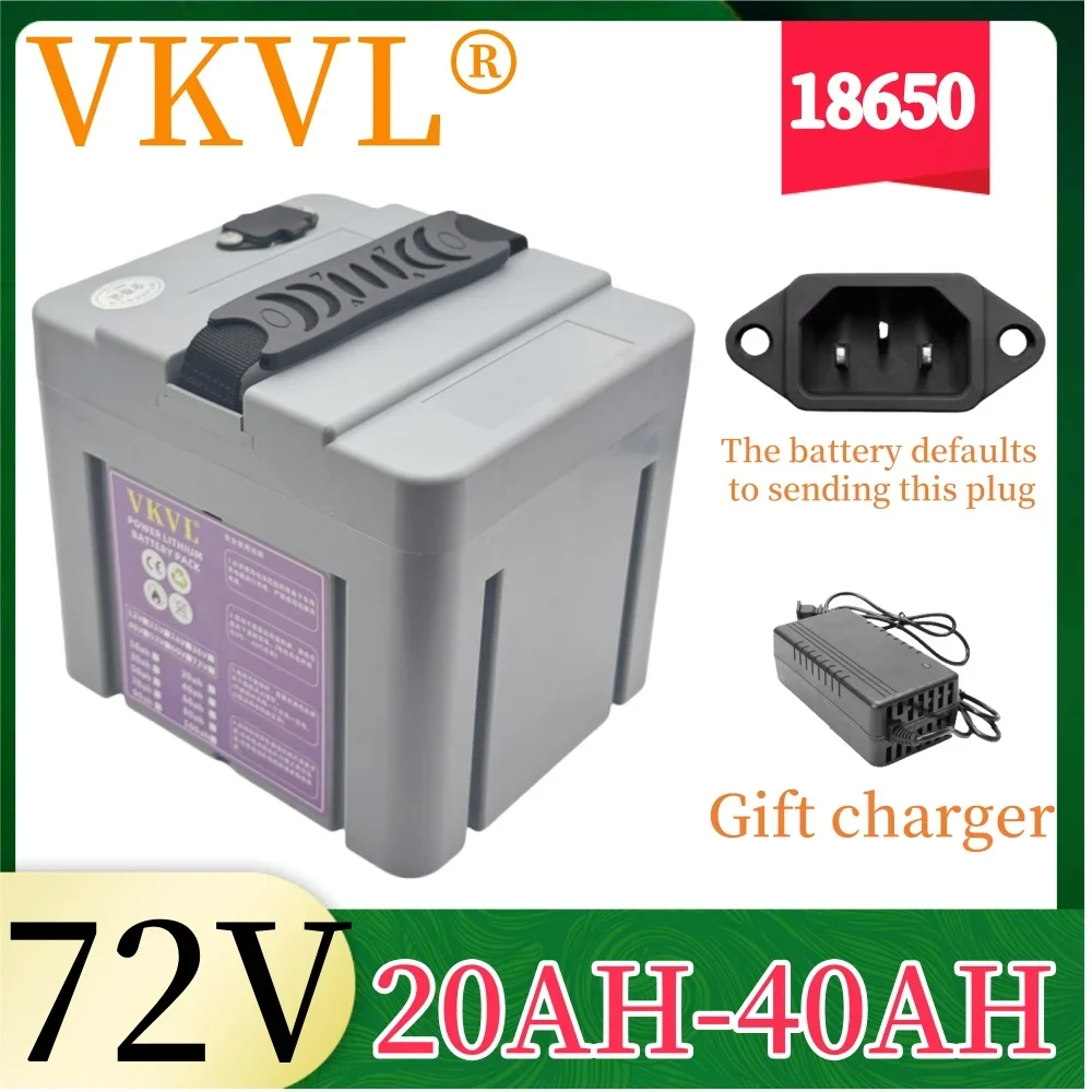

Air fast transportation，72V40AH，Full capacity，Send within 24 hours，New 18650 lithium battery，Suitable for motors under 3000W