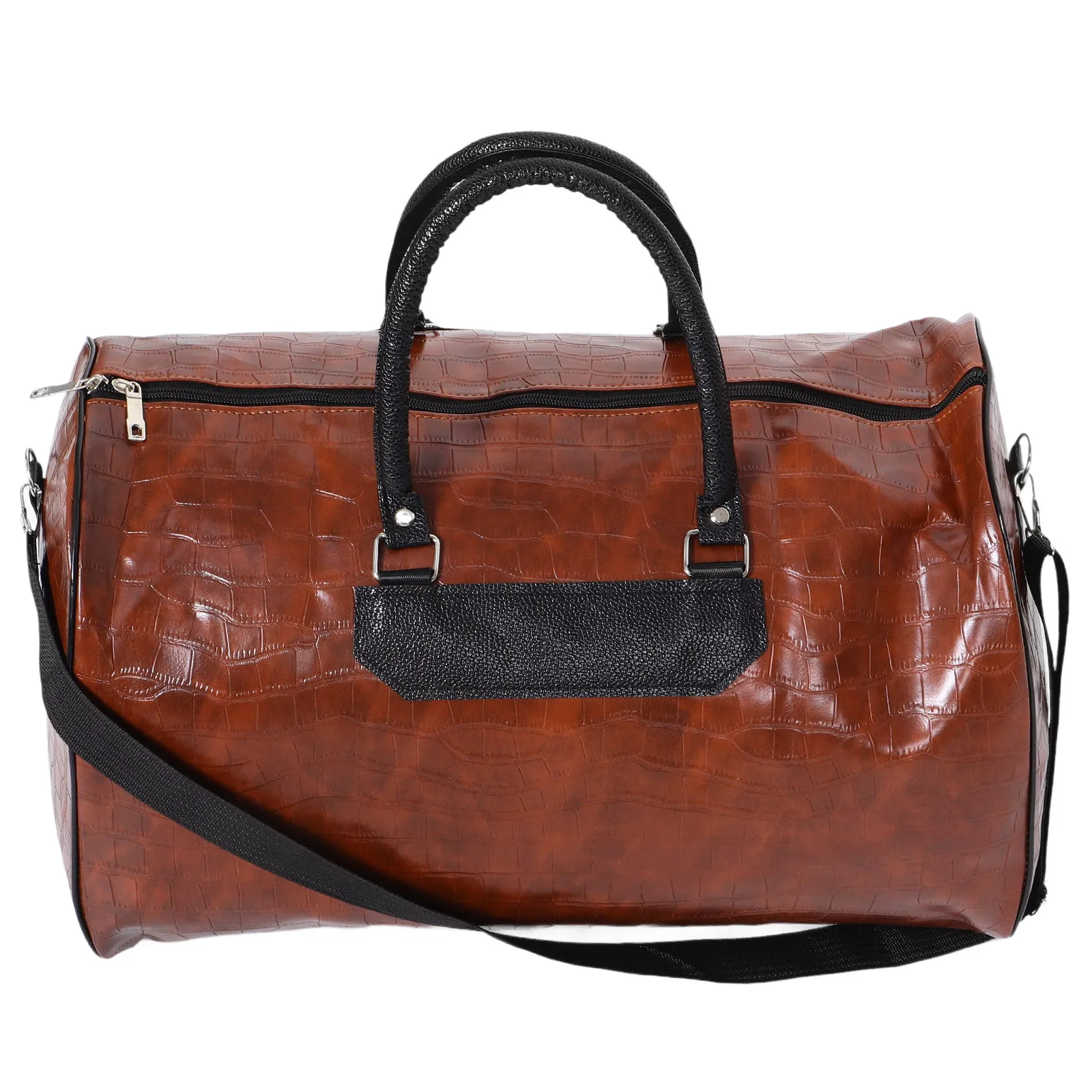 PU Business Travel Bag Large Capacity Multifunctional Organizer Casual Handbag Sturdy Portable Outdoor Travel Bag