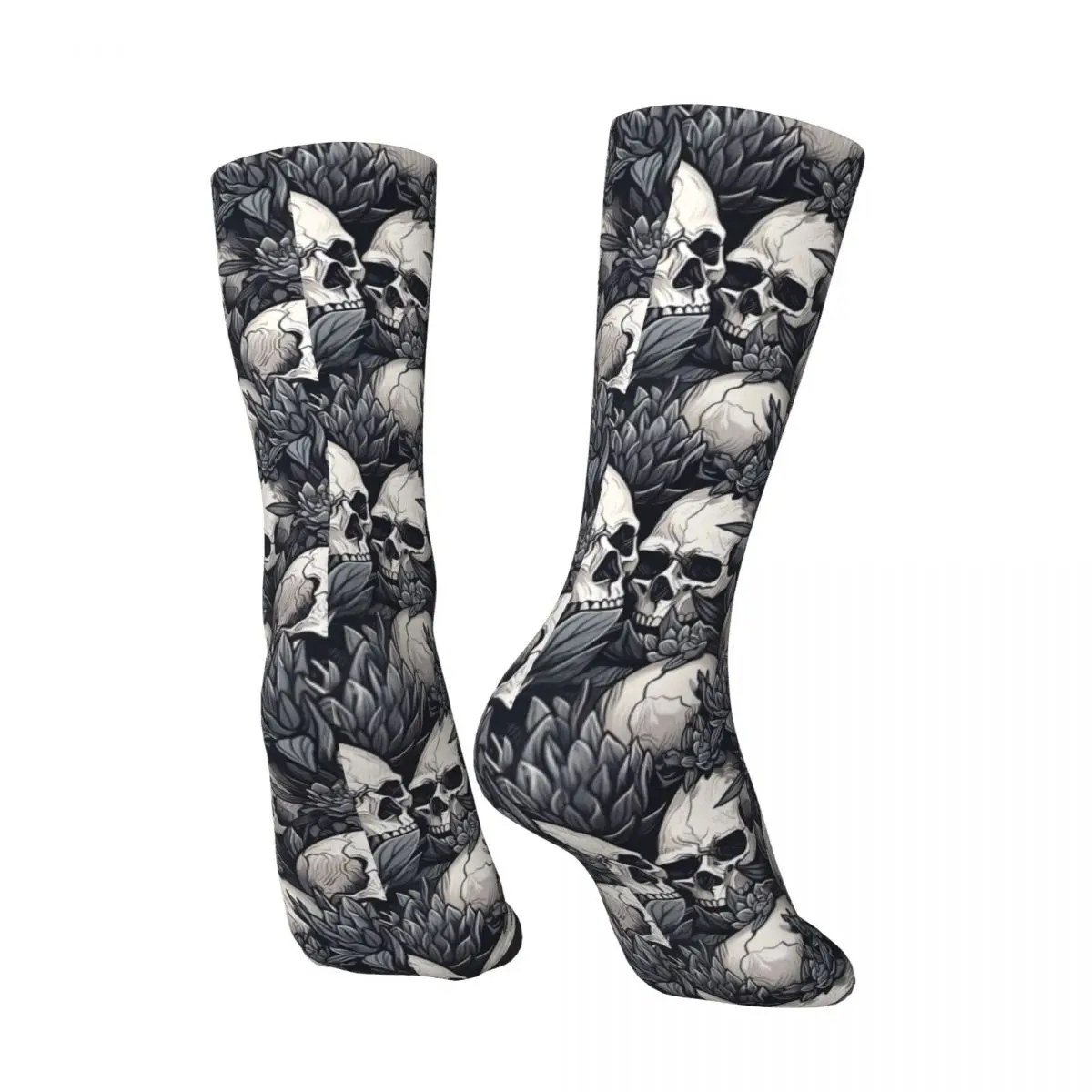 Skarpety męskie Samsung Galaxy Retro Harajuku Skulls Street Style Nowość Casual Crew Sock