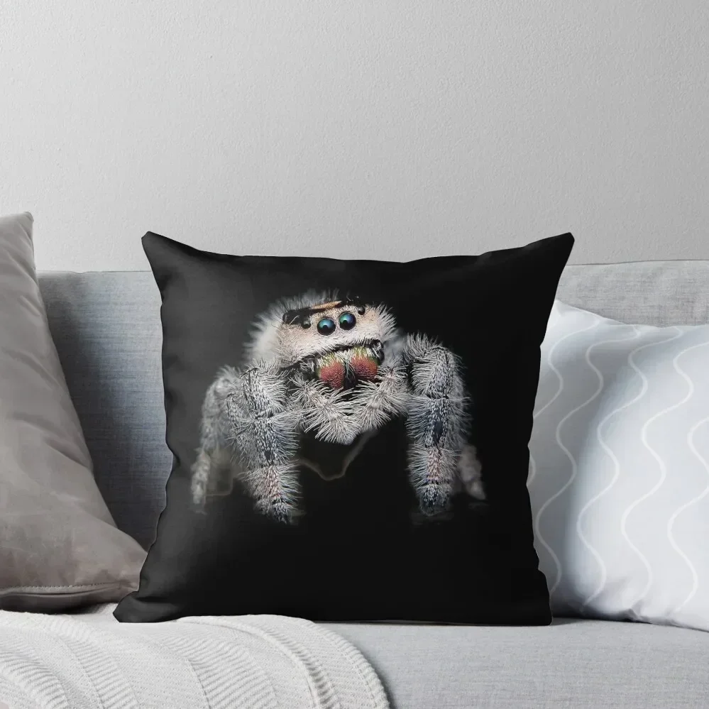 

Jumping spider jumping spider spiders Throw Pillow Cushion Cover For Sofa Sitting Cushion Christmas Covers pillow