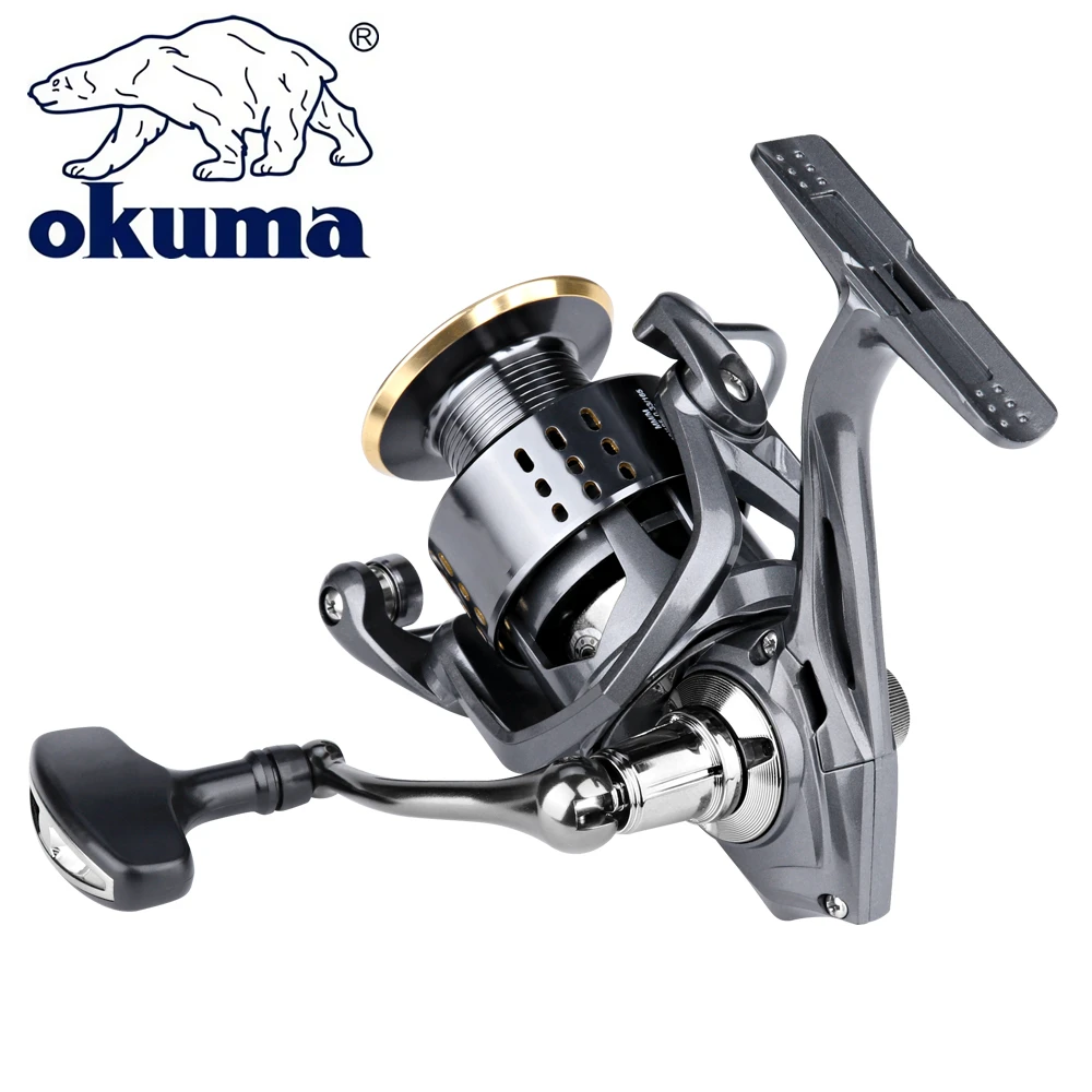 OKUMA Spinning Fishing Reel High Performance 2000-7000 Series Ultralight Max Drag 15kg Surfcasting Spinning Reel Saltwater