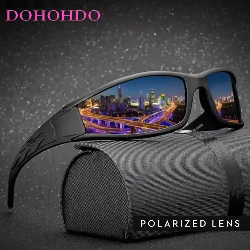 

Classic Brand Night Vision Polarized Sports Sunglasses Women Designer Anti-Glare Driving Cycling Eyewear Men Goggles UV400 Очки