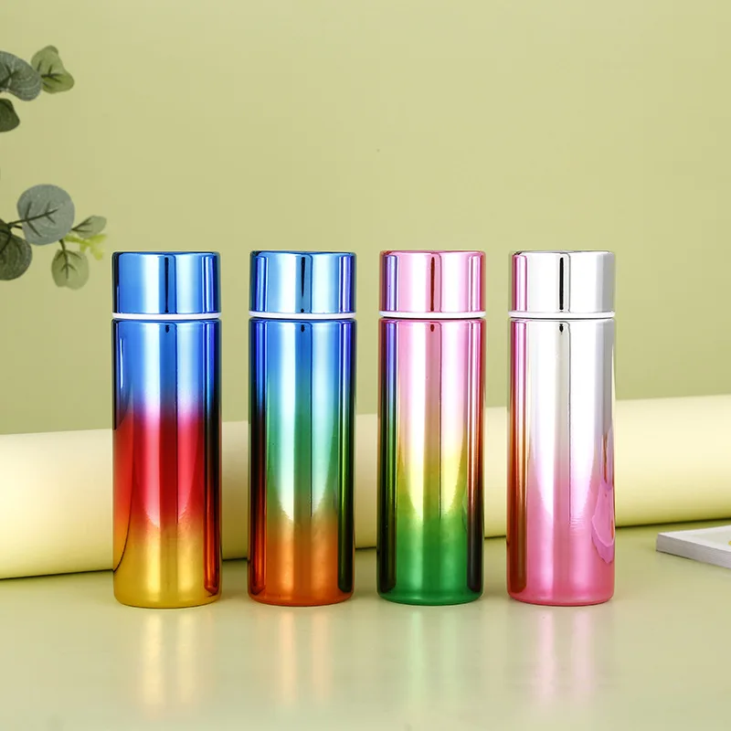 

150ml Creative 304 Stainless Steel Pocket Insulated Bottle Portable and Compact Mini Straight Body Water Cup Cute Student Cup