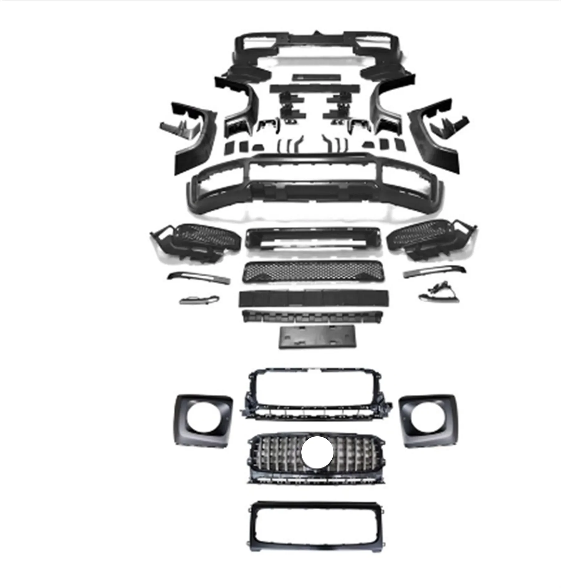 

Car Front Rear bumper surrounded Body kit for Mercedes Benz G-Class W464 modified grille Wheel arch mudguard