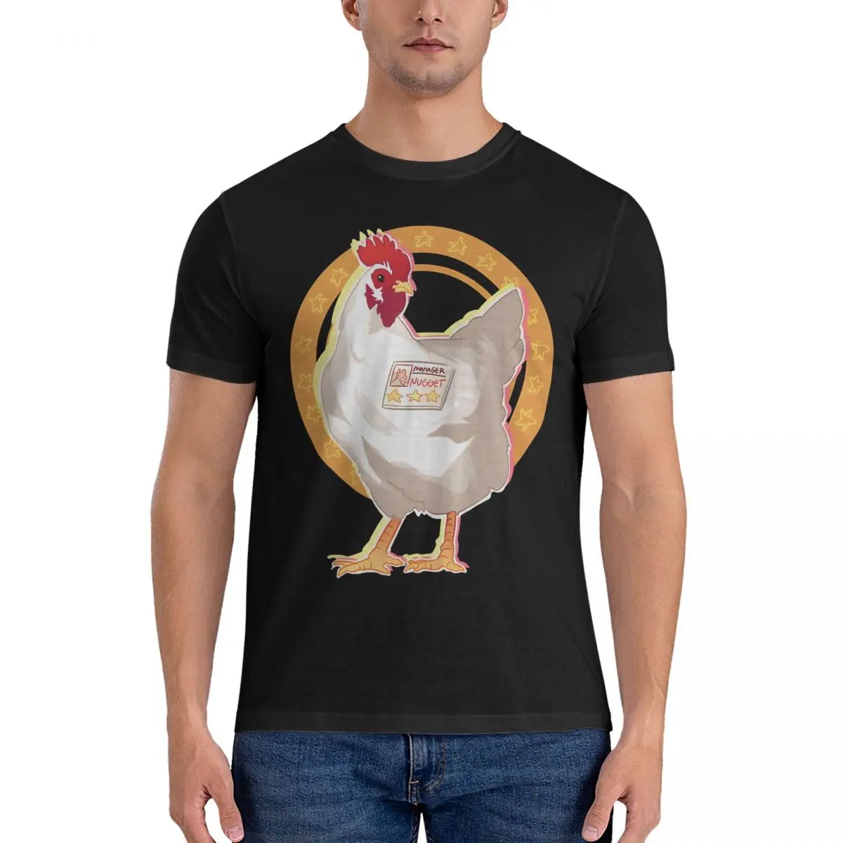 Hen Men T Shirts Y-Yakuza Game Fun Tees Short Sleeve Crew Neck T-Shirts 100% Cotton Birthday Present Clothing