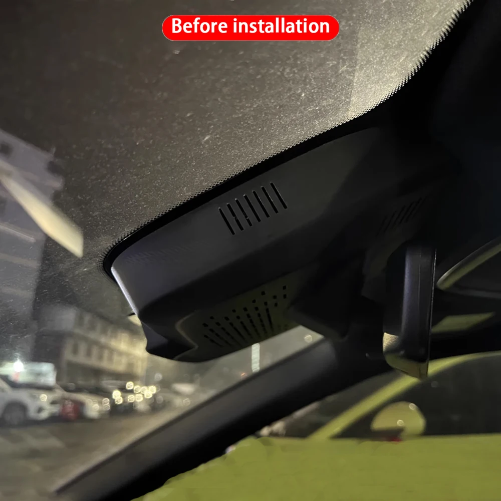  ﻿ for Geely Preface Xingrui L 2024 2025 2026 4K 2160P Front Rear Camera Dash Cam Wifi Plug and Play Video Recorde Loop Recordi