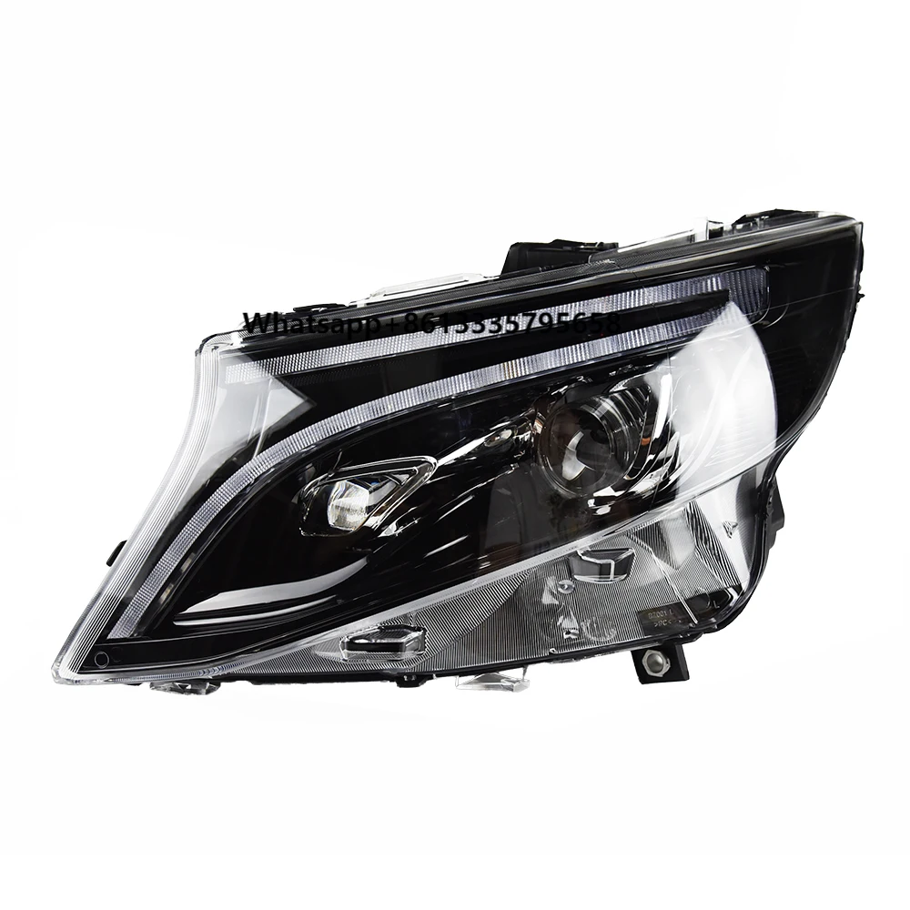 

AKD-Car Styling for Vito W447 Metris VClass 2015-2019 LED Headlights DRL Fog Lamp Turn Dynamic Signal Low Beam High Beam Upgrade