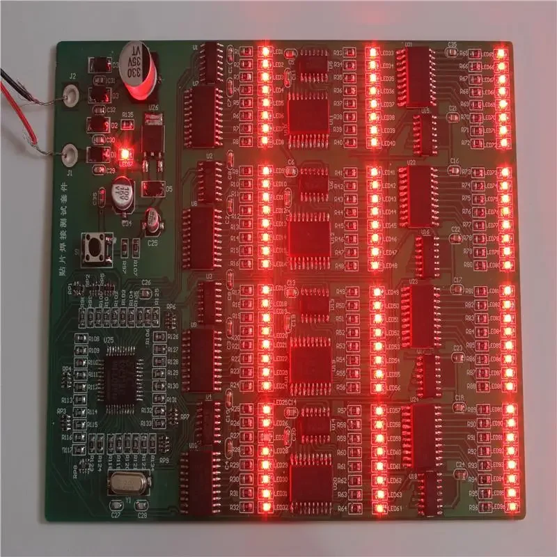 SMD Component Soldering Test Kit High-strength Practice Board Skills Competition PCB Soldering