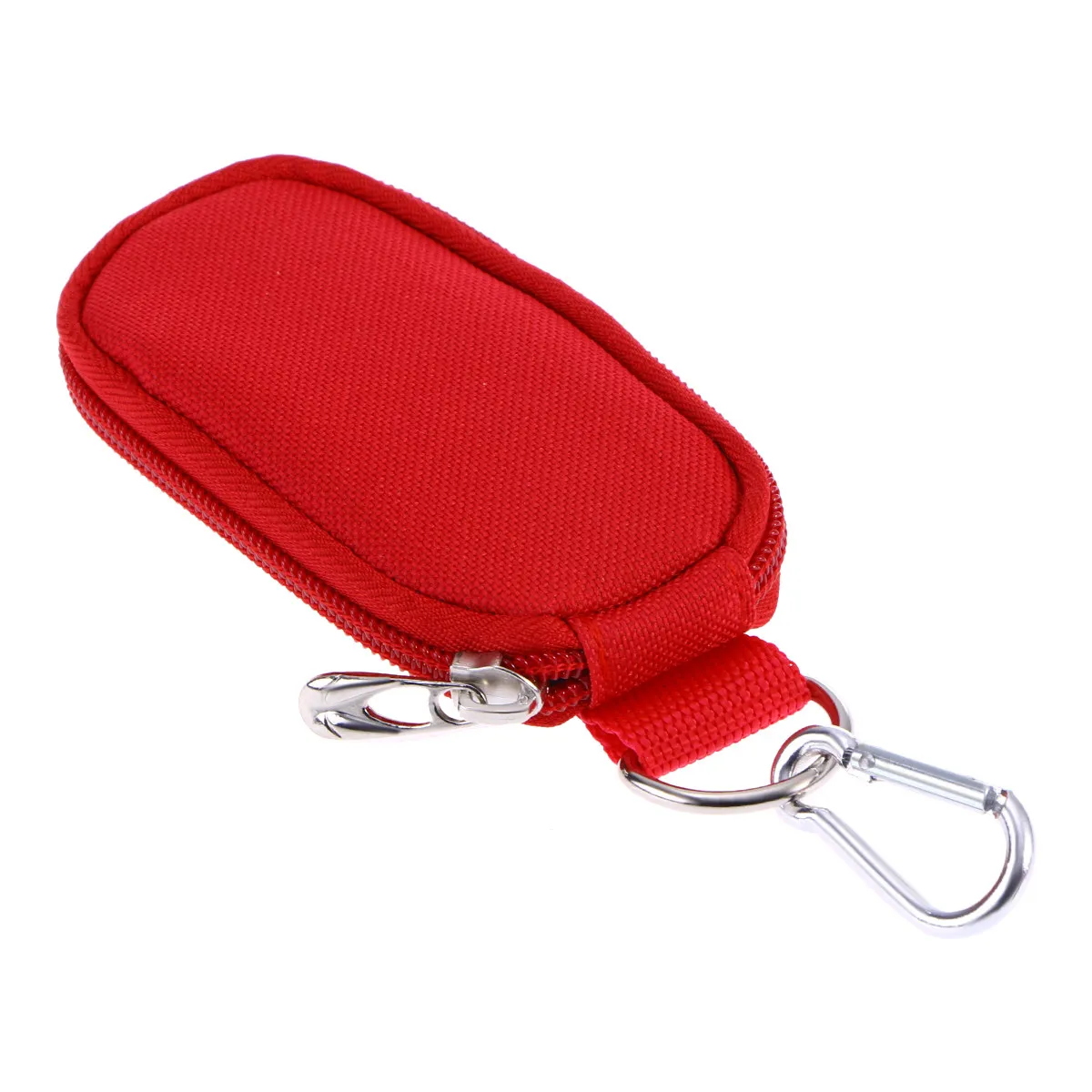 Essential Oil Bottle Key Case Large Portable Handle Bag Oil Carrier Travel Home Cotton Red Holds 2Ml Bottles Key Case