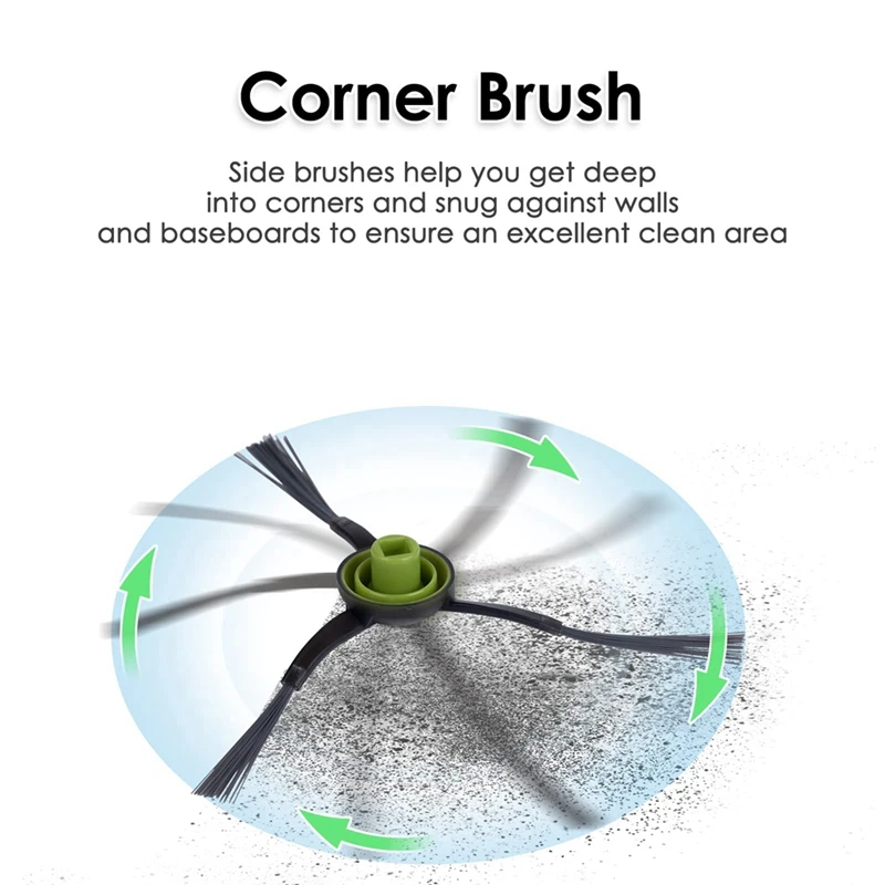 إكسسوارات بديلة لمكنسة كهربائية روبوت ، فلتر فرشاة جانبية رئيسية ، كيس غبار ممسحة ، Ecovacs Deebot T8 Plus ، T9 Plus ، N8 Plus ، N8 Por Plus ، N10 Plus ، 16 48