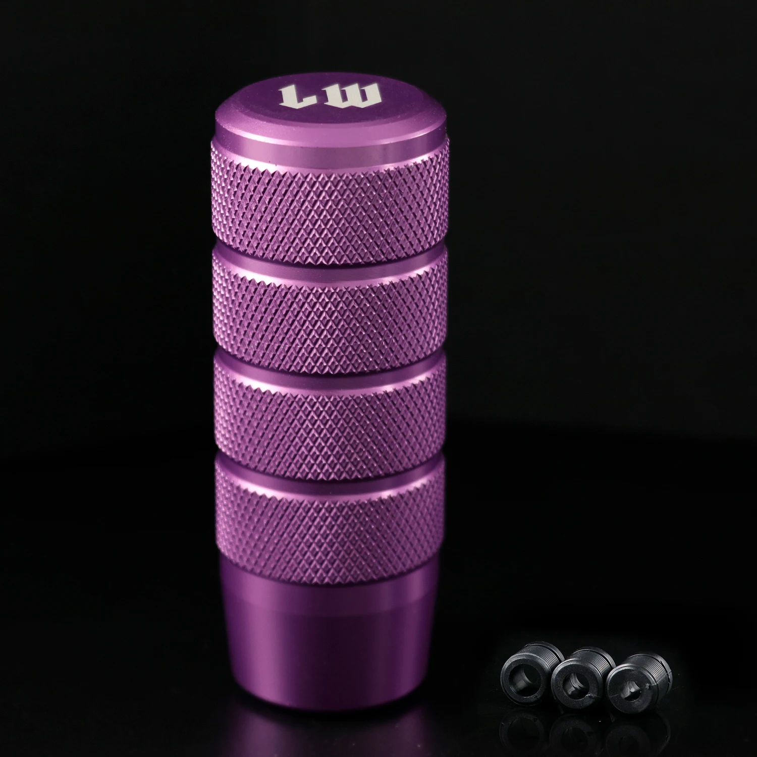 9 Colors in Stock LW Anti-skid Design 95mm Car Gear Shift Knob Shifter Lever Head image 3
