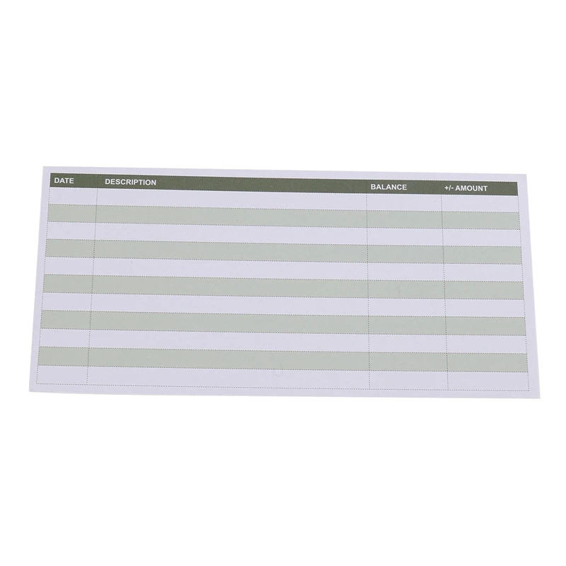 1Set Cash Budget Envelopes Money Saving Envelopes Paper Envelopes For Cash Budgeting Plus Expense Tracking Budget Sheets