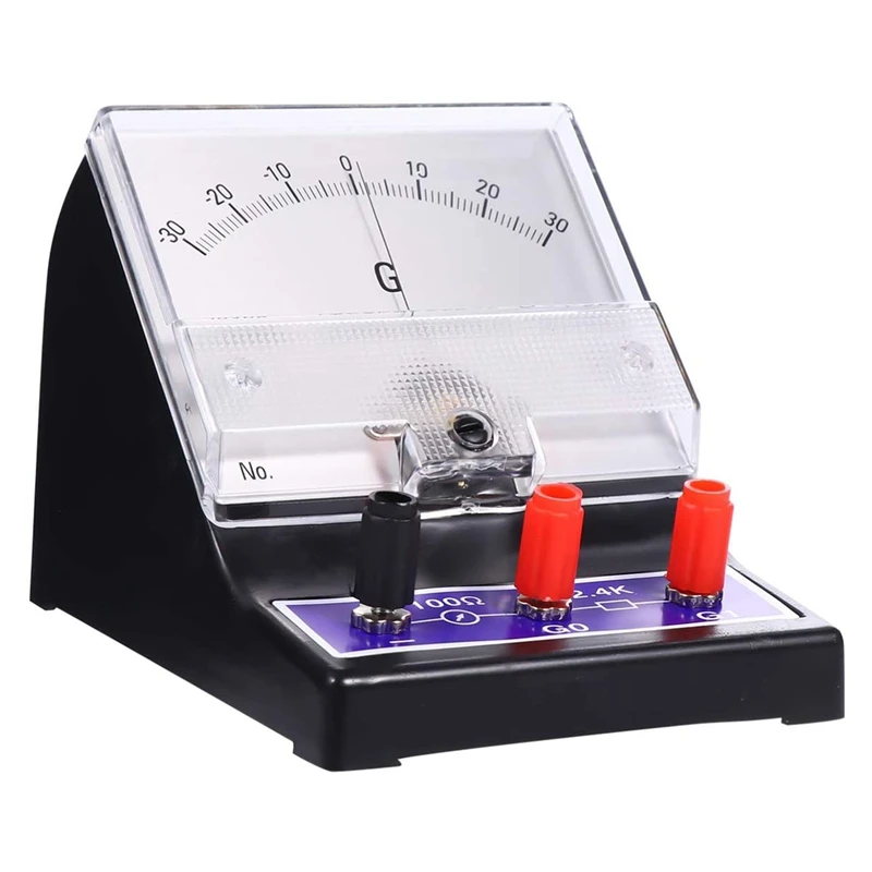 

Analog Ammeter Pointer Type Electrical Current Ampere Tester Sensitive Amperemeter Microammeter Galvanometer