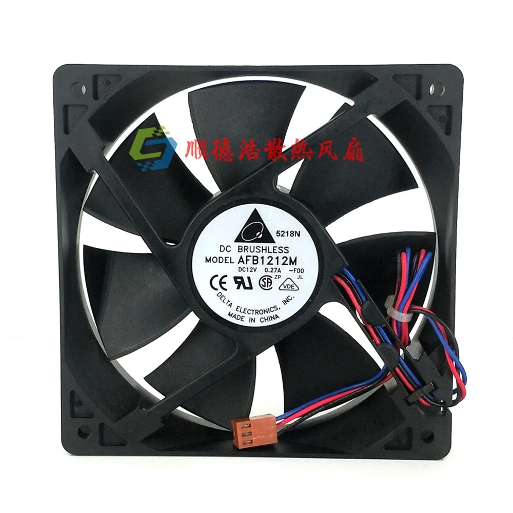 

DELTA AFB1212ME 12025 12V 0.4A 120*120*25MM 3 wire server fan cabinet fan