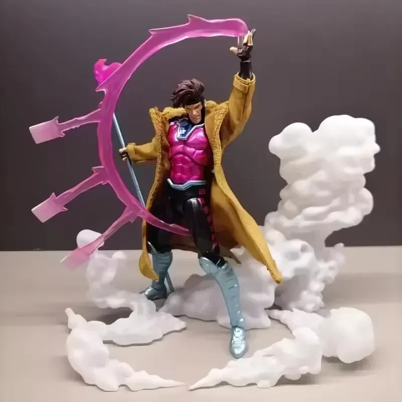 Em estoque ct brinquedos gambit figura mafex 131 x-men wolverine shf anime figura de ação estatueta estátua modelo presentes personalizados crianças brinquedo