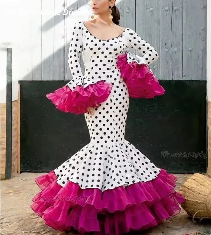 Fuchsia Ruffles Fla…