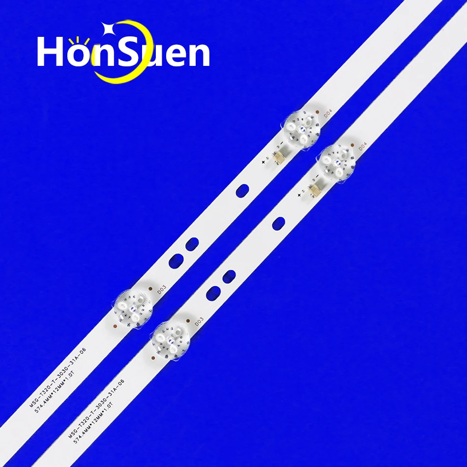 LED Bar Für Polarline 32PL12TC TDTV32BS04H F32EY1500B H32EY1500B MSG-T320-T-3030-31A-06 308053201MS00001 MSG T320 T 3030 31A 06
