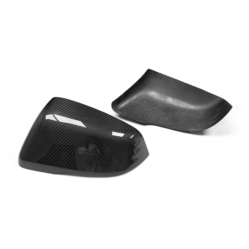 

Rearview Side Mirror Covers Cap For BMW G29 Z4 Toyota Supra OEM Style Dry Carbon Fiber Sticker Add On Casing Shell