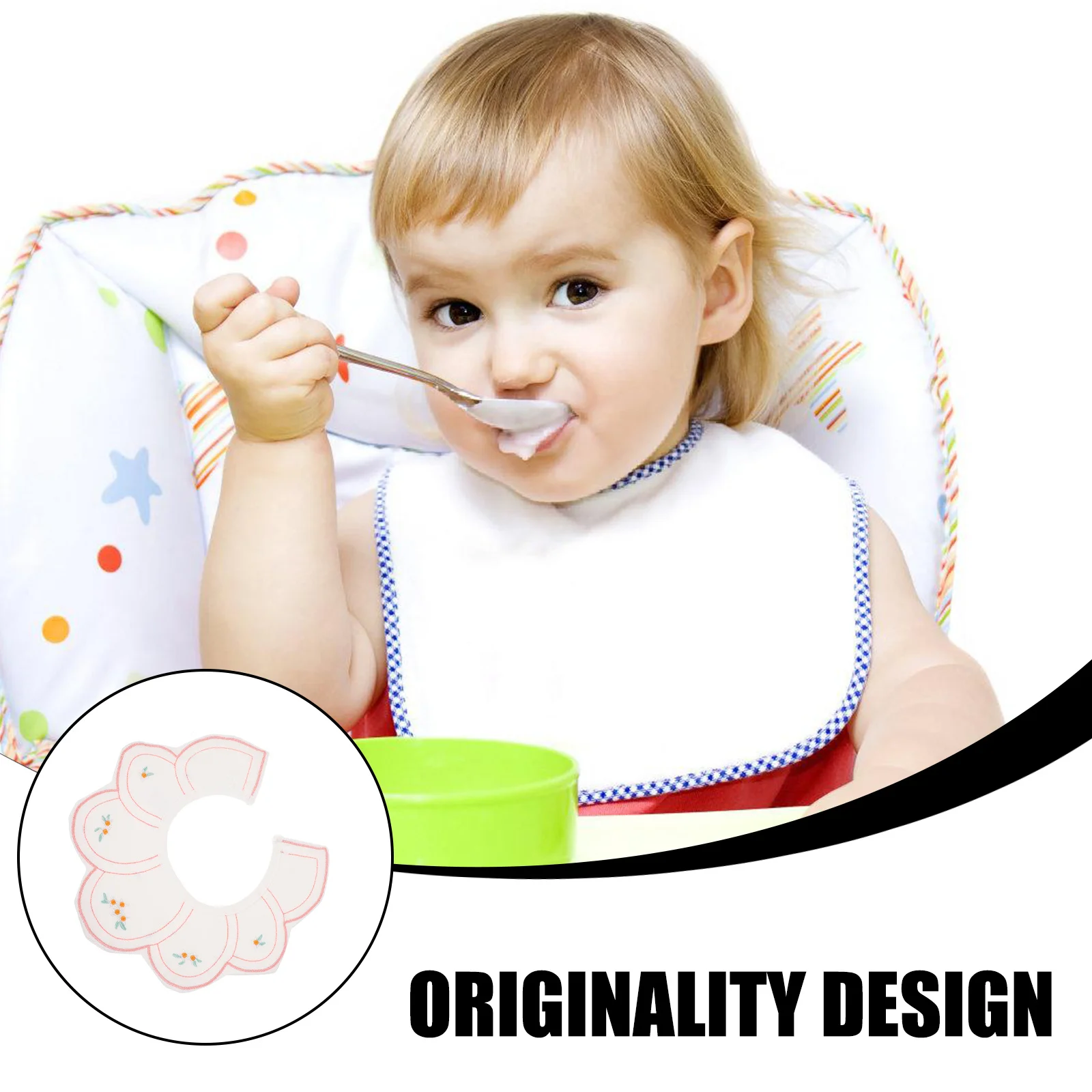 

3 шт. водонепроницаемые хлопковые детские нагрудники для новорожденных мальчиков, прочные многоразовые аксессуары для кормления младенцев