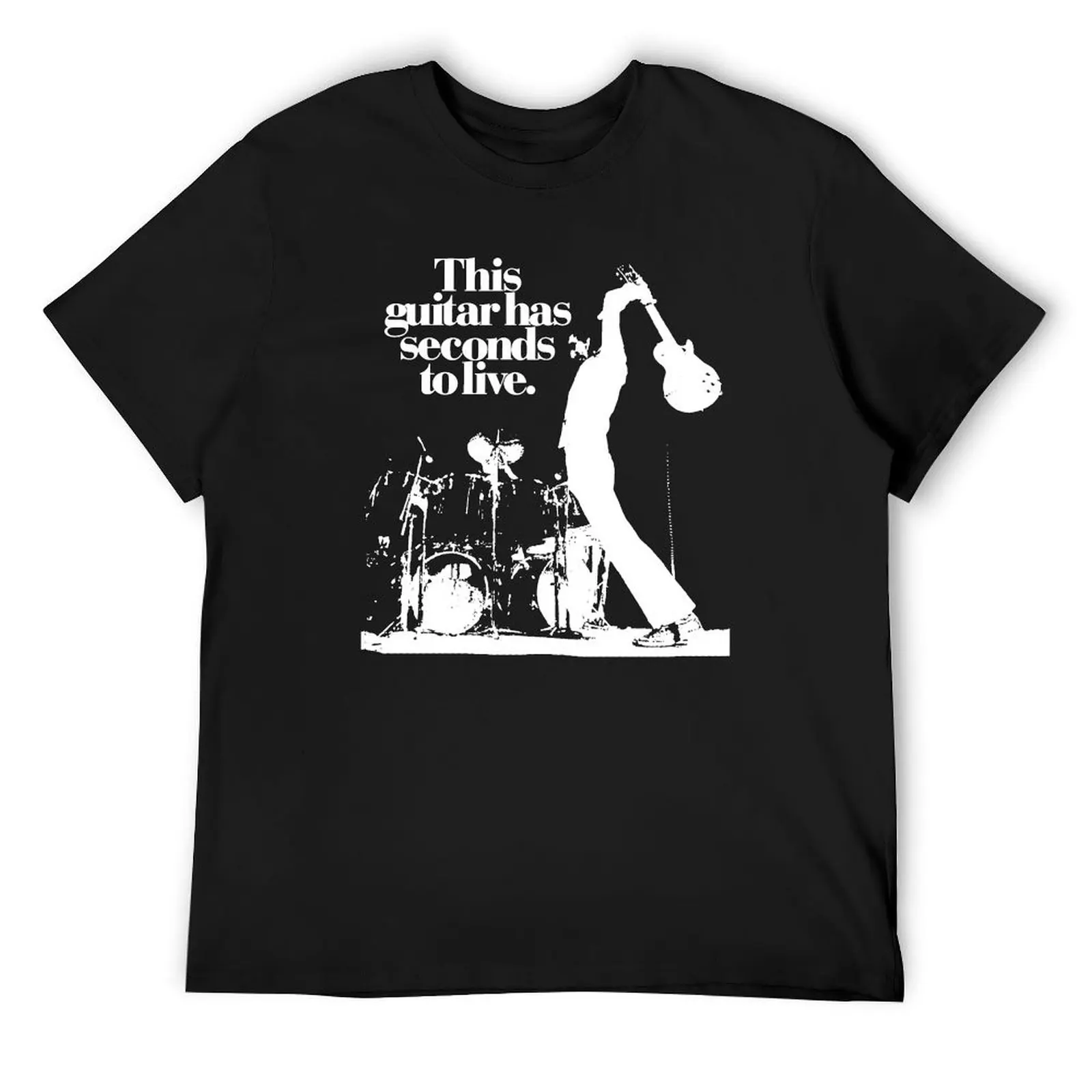 

Pete Townshend The Who This guitar has seconds to live Rock Music legend Guitar T-Shirt plus size tops t shirts for men pack