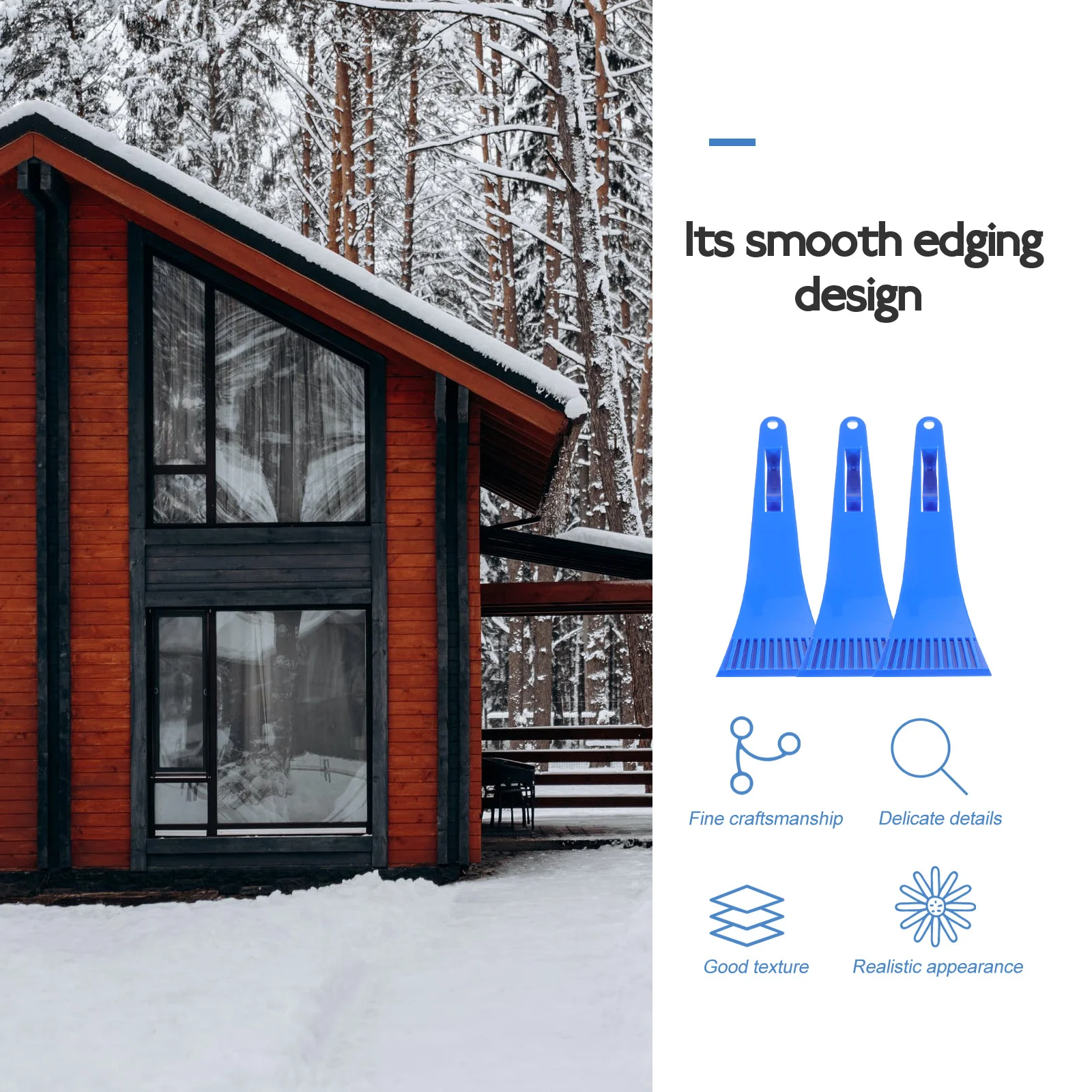 

3 шт. скребок для льда, инструмент для обезвоживания, совок для удаления мороза на холодильнике, лопата для снега, материал ABS, прочный, устойчивый к ржавчине, эргономичный дизайн