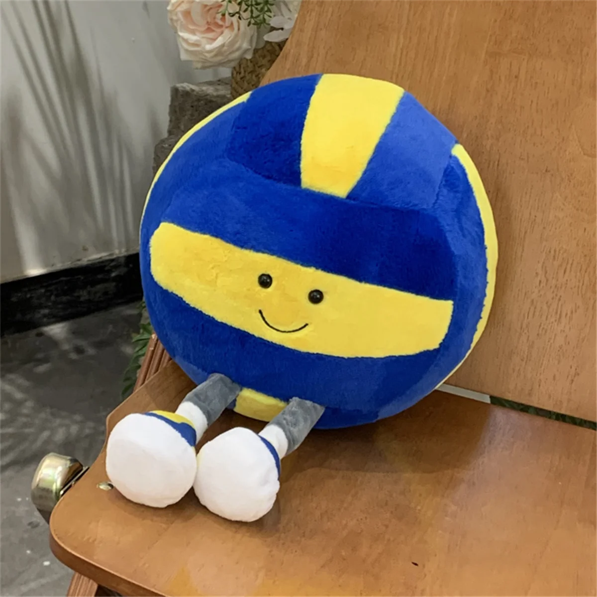 Volleyball Plush Toy Plush Toy Athlete Gift Plush Pillow Cute Cushion Souvenir Gift Sofa Bedroom Home Decor