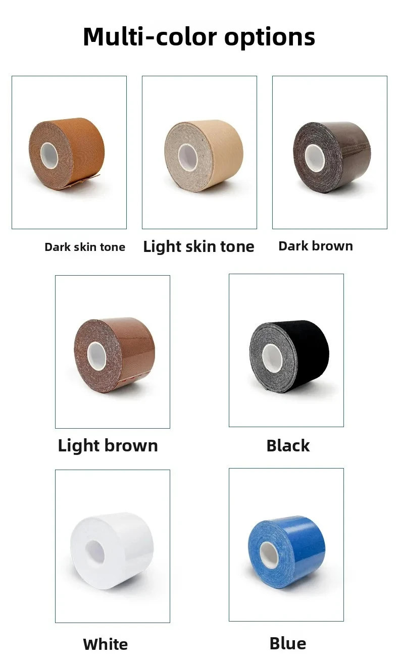 Kinesiologie-Tape KT-Tape Muskel-Tape Sport-Tape Elastisches Tape Wasserdicht Schmerzlinderung Verletzungsschutz Knie Schulter – Detail 4