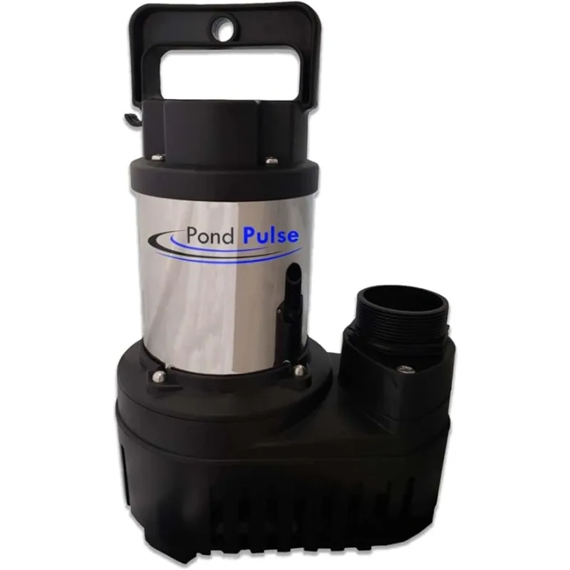 

HALF OFF PONDS Pond Pulse 6,500 GPH Hybrid Drive Submersible Pump w/ 30' Power Cord - PP-6500