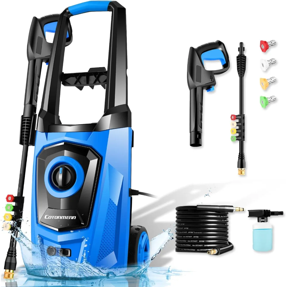 

Pressure Washer 4200PSI Electric Power Washer 2000W High Pressure Washer 4.0GPM Professional High Pressure Cleaner