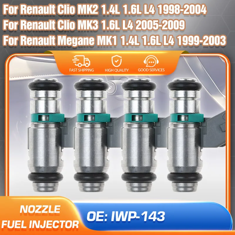 4Pcs Fuel Injector … - image