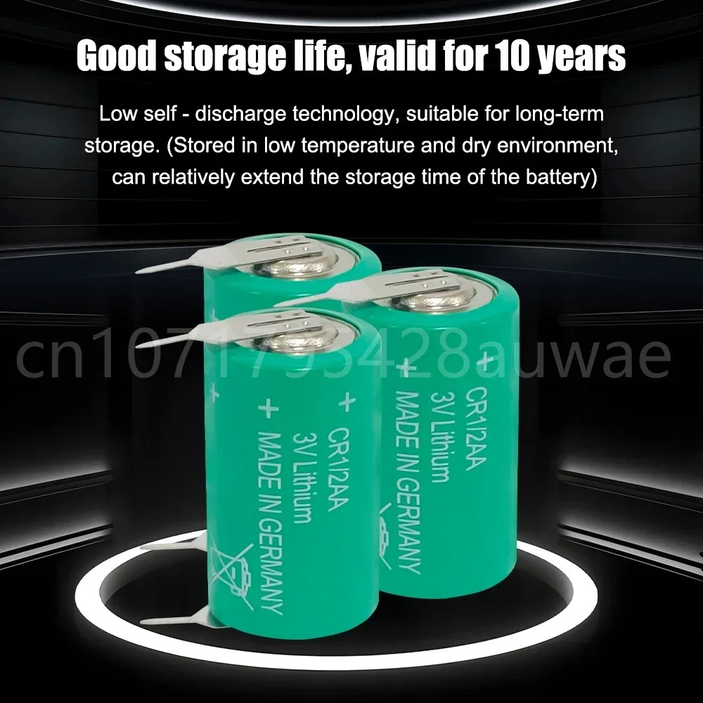 2PCS Original Brand New CR1/2AA 950mAh CR14250 Primary Lithium Battery for PNC CNC Machine Tools Alarm Clock Gas Water Meter