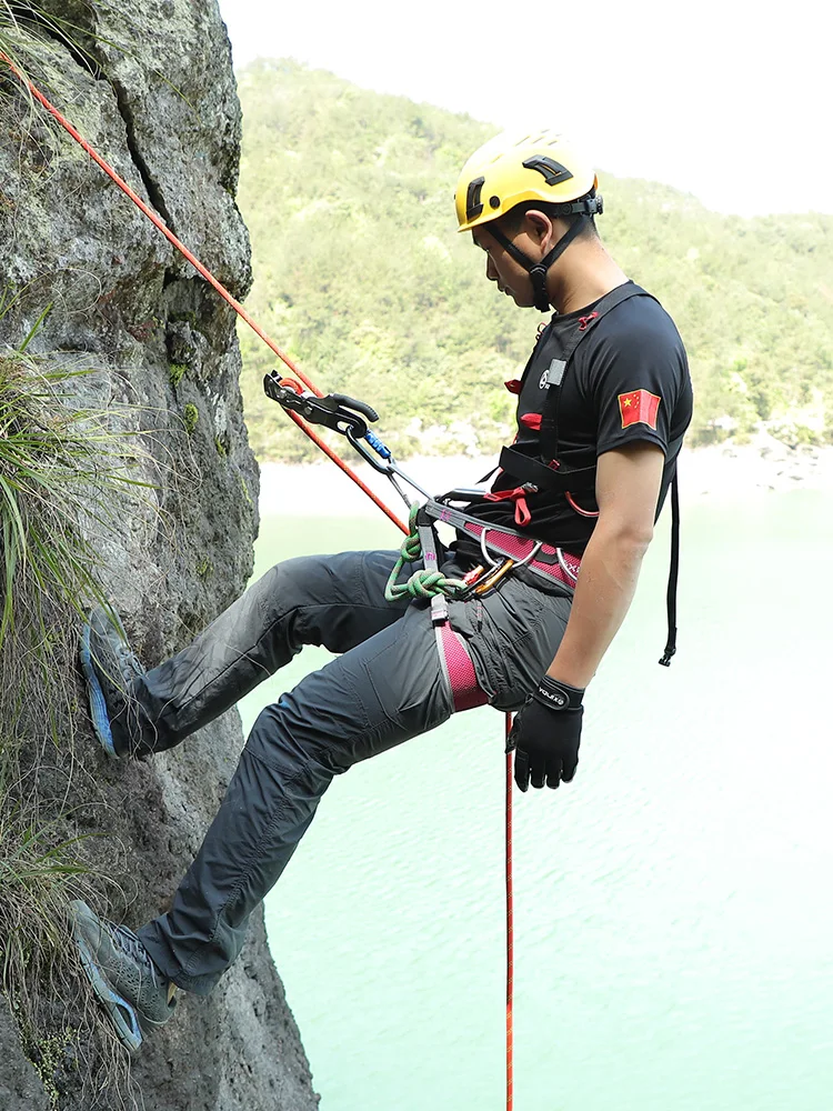 Xinda تسلق الصخور نصف الجسم تسخير في الهواء الطلق ضوء الإنحدار تنافسية الجدار خفيفة للغاية حزام مقعد مريح