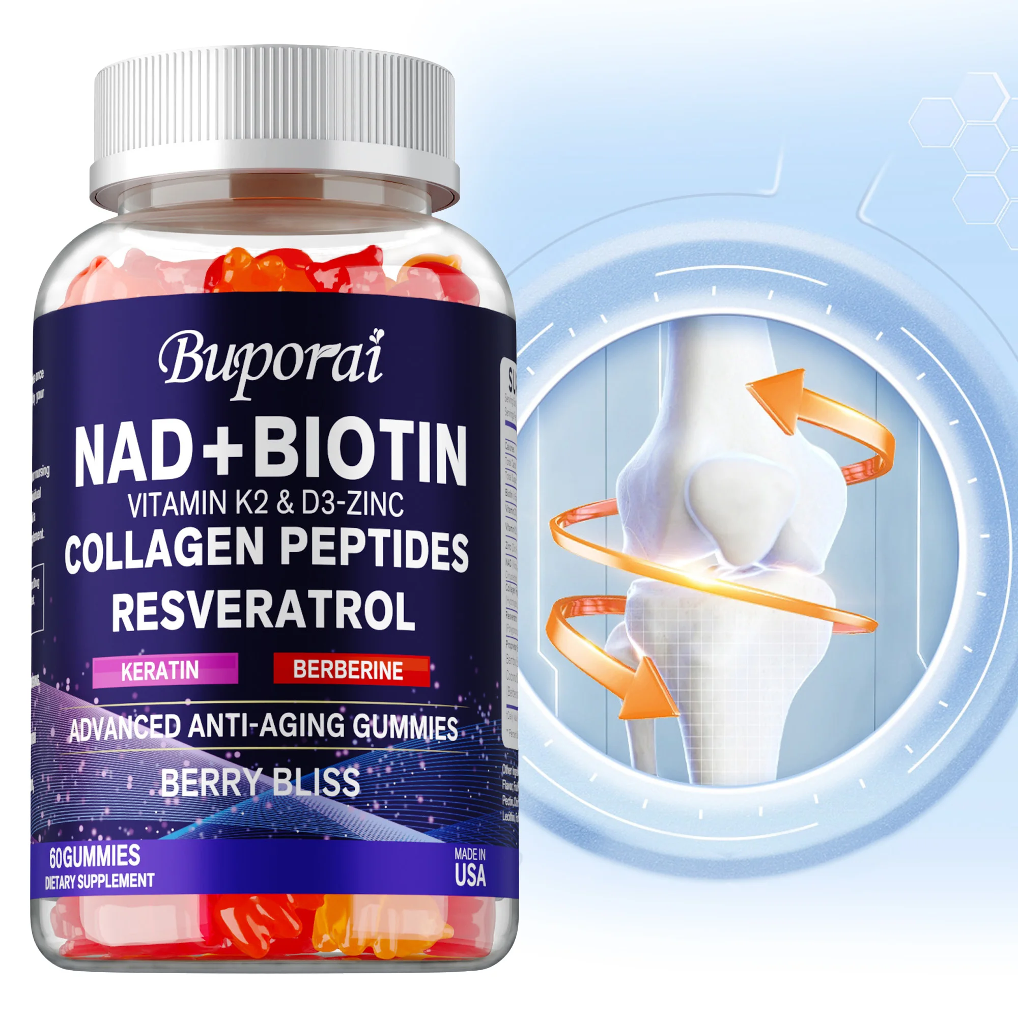 

Конфеты NAD+ Resveratrol — антивозрастные, сотовая энергия и восстановление, повышение эластичности кожи, улучшение памяти и концентрации