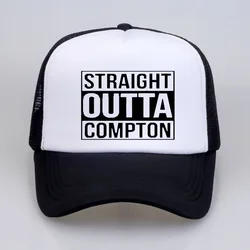 Hot Sale Straight Outta Compton Baseball caps Compton Man Women Popular summer high quality Baseball Mesh Cap hat