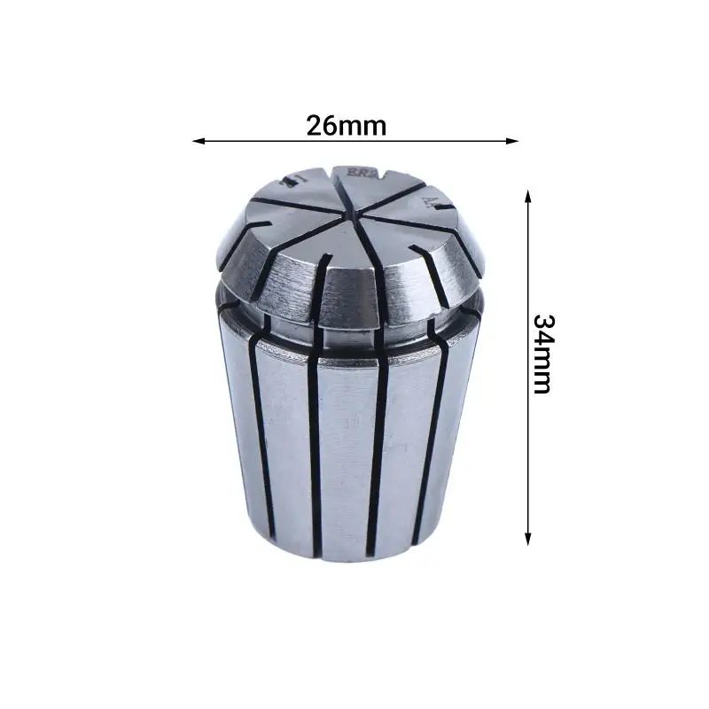 ER25 Spring Collet Chuck 0.005mm High Accuracy Anti-Slip Clamping Tool for CNC Milling Engraving Machine Home DIY Craft Use