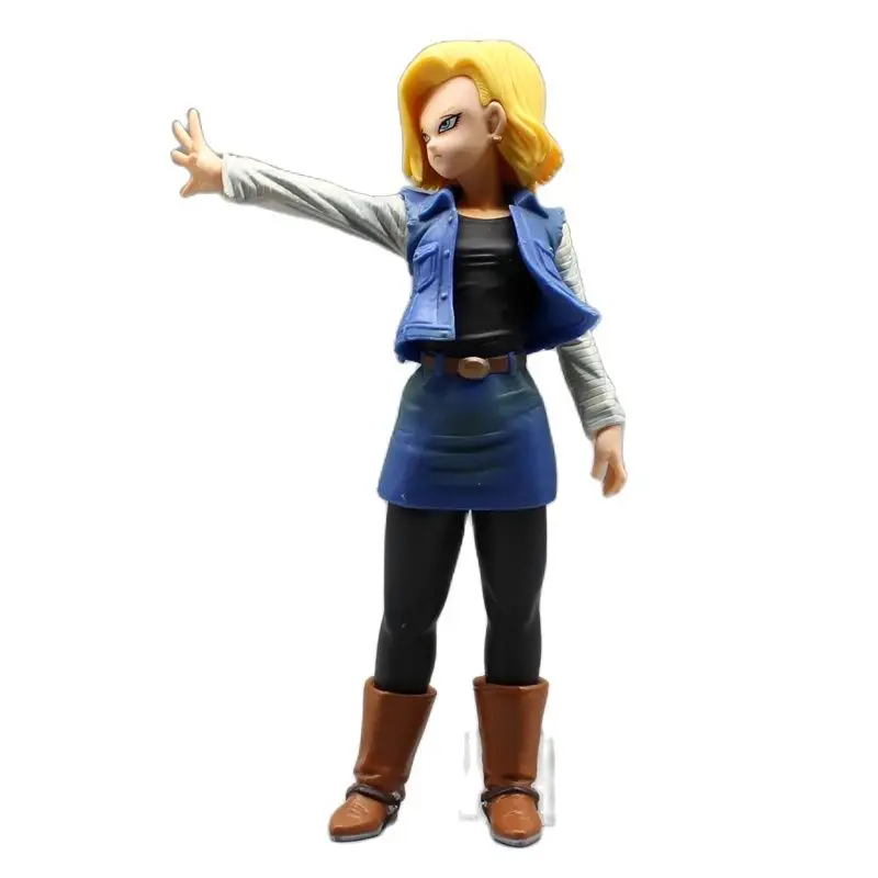 Figurine cancers Dragon Ball Android 18 lazumovies, Toriyama Akira, modèle de film de dessin animé, kit d'ornements de garage, décoration, 9.5"