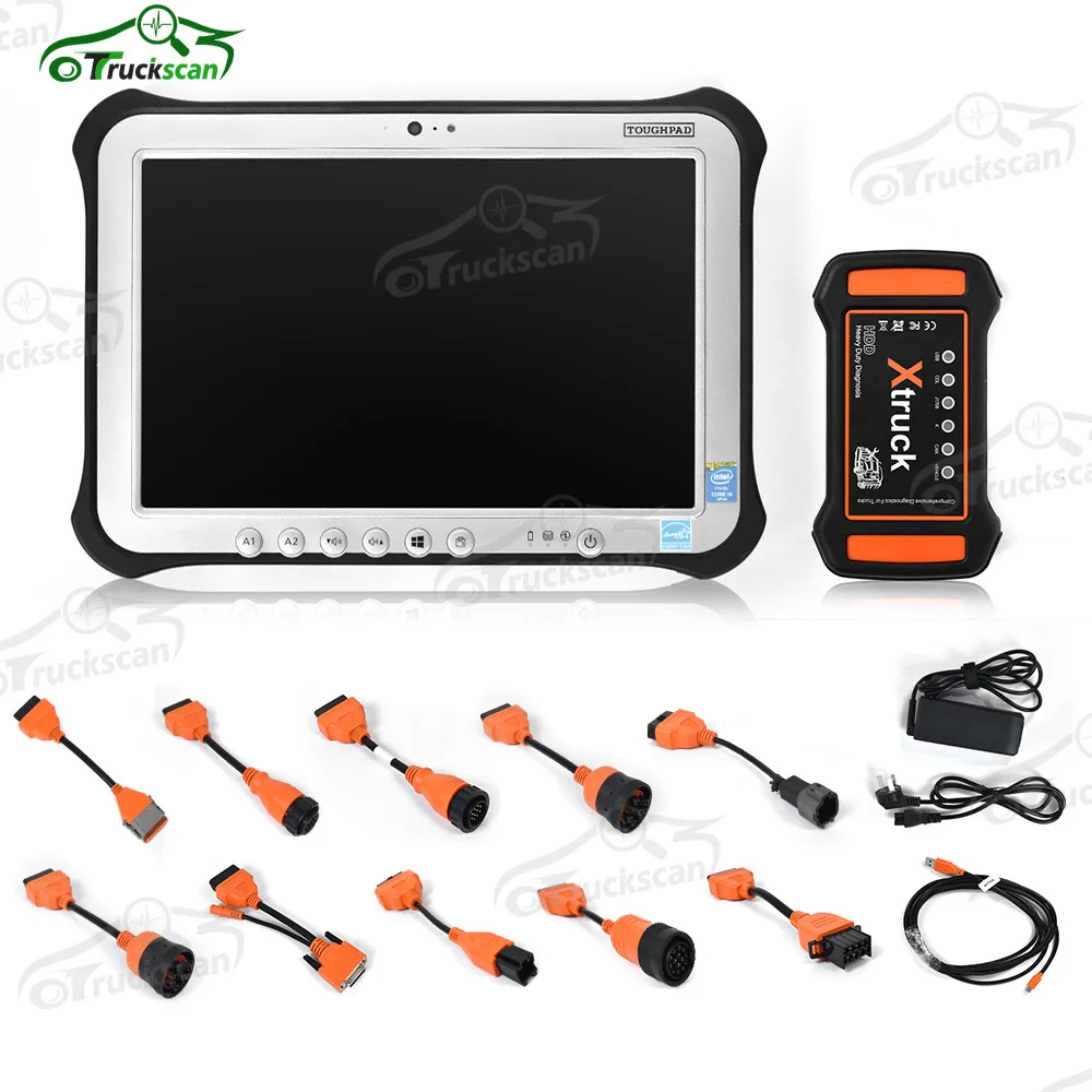 High Quality Multifunctional Xtruck Y009 Heavy Duty Truck Excavator Construction Diesel Engine Professional Diagnostic Tools