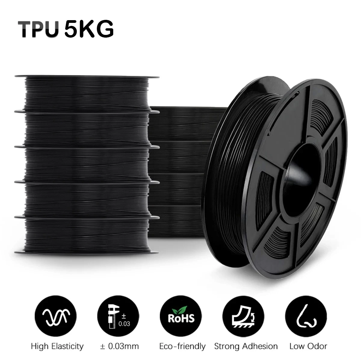 

JAYO PLA Meta/PETG/SILK/PLA /PLA Matte Filament 3D Printer 1.75mm 10Rolls for FDM 100%No bubbel 3D Printer Materials DIY Gift