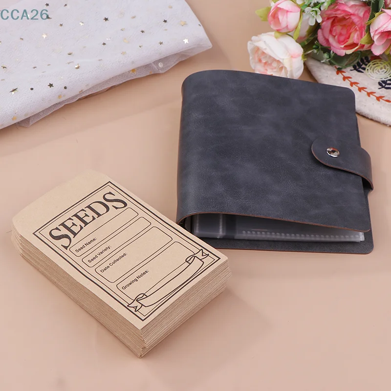 

1 комплект, органайзеры для хранения садовых семян, органайзер для семян, переплет с 50 шт., самозапечатывающиеся конверты для семян, пакет для семян, органайзер для семян