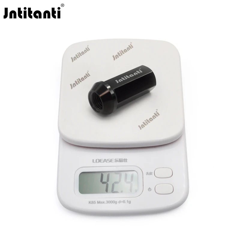 

Конусное сиденье Jntitanti 10,9, класс Gr.5, титановая гайка колеса, титановая гайка M14*1,5*50 мм для гоночного автомобиля VW AUDI Tesla