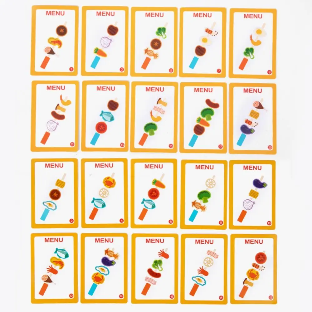 Giochi di finzione in legno Giocattoli da cucina Casa da gioco Set di barbecue simulato Montessori Miniatura Squisito giocattolo da cucina per bambini