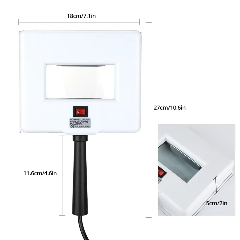 New Wood Lamp Skin Ultraviolet Analyzer Skin Detection Detection Diagnostic Machine Skin Vitiligo Detection Enlarger