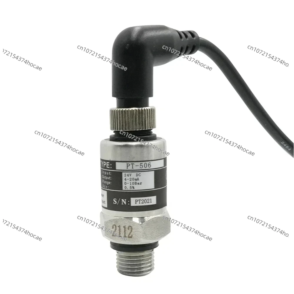 IP68 Pressure Transducer Cable Pressure Transmitter Water Gas Hydraulic Sensor 0-16Bar/0-10Bar/25Bar 1/1.6Mpa/2.5Mpa 4-20ma G1/4