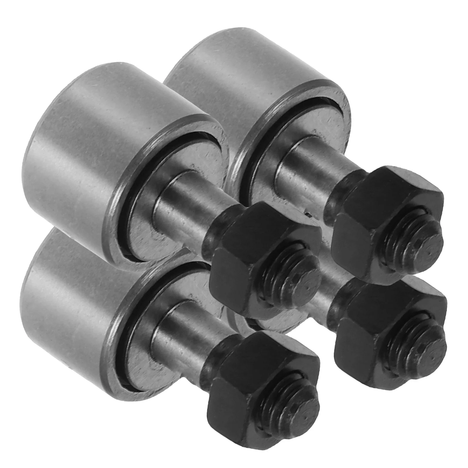 4 Stück Rollenlager, Bolzen, Nadelnockenfolger für Maschinenführungsschiene, robuste Ersatzlager