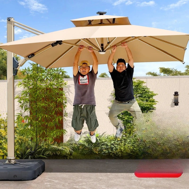 

Outdoor Parasol Courtyard Roman Umbrella Large Sun Umbrella Shed Garden Villa Open-air Balcony Outdoor Stall Guard Pavilion