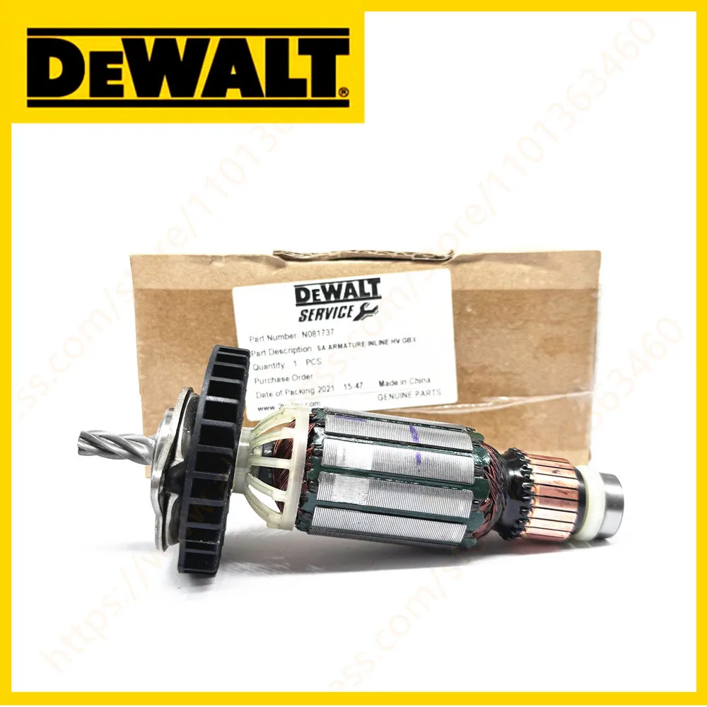 5 teeth AC220-240V Armature Rotor 496248-00 for DEWALT N081737 D25102K D25103K D25122K D25123K D25124K D25113K D25223K D25213K